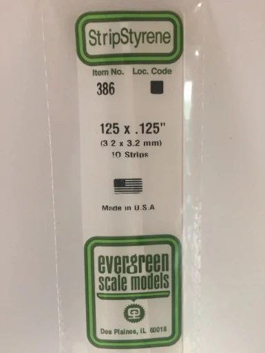 386 - .125" x .125" x 24" (10)