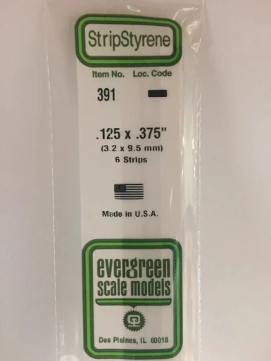 391 - .125" x .375" x 24"(6)