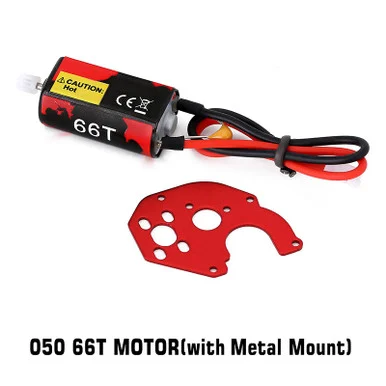 INJORA INM07-050 66T Brushed Motor II with Mount Plate for Axial SCX24