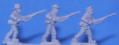 PIG020071 - INFANTRY ADVANCING CIVILIAN HATS