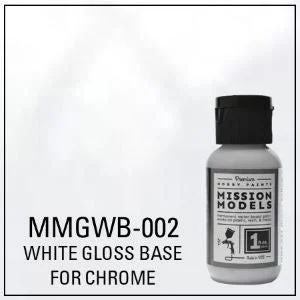 Mission Models MGWB002 Gloss White Base 1oz
