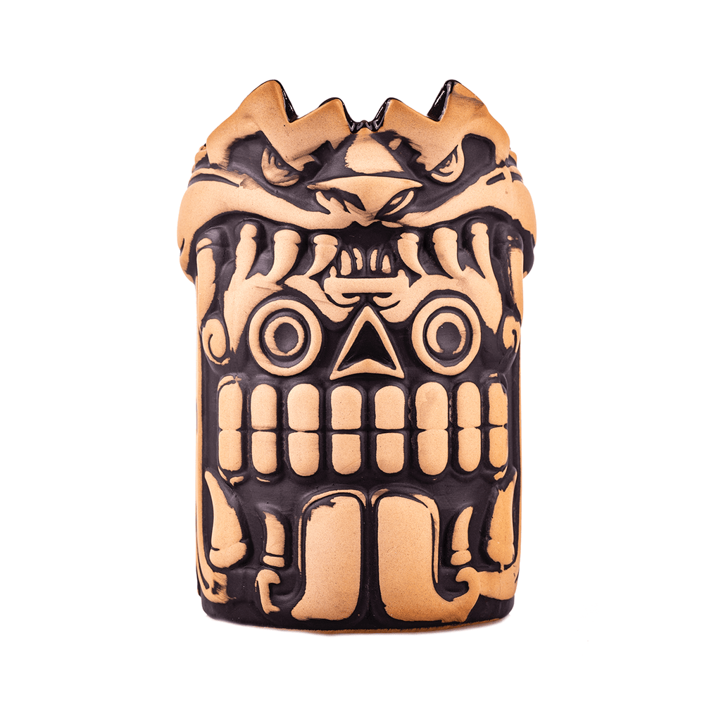 Mouth of the Serpent Designer Series Tiki Mug (Bone) - Urban Aztec