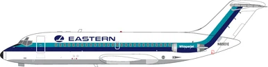 EASTERN AIR LINES DC-9-14 Reg: N8901E V1-400010 Scale 1:400