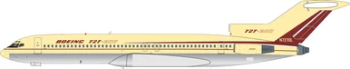 HOUSE LIVERY BOEING 727-200 Reg: N7270L V1-400021 Scale 1:400