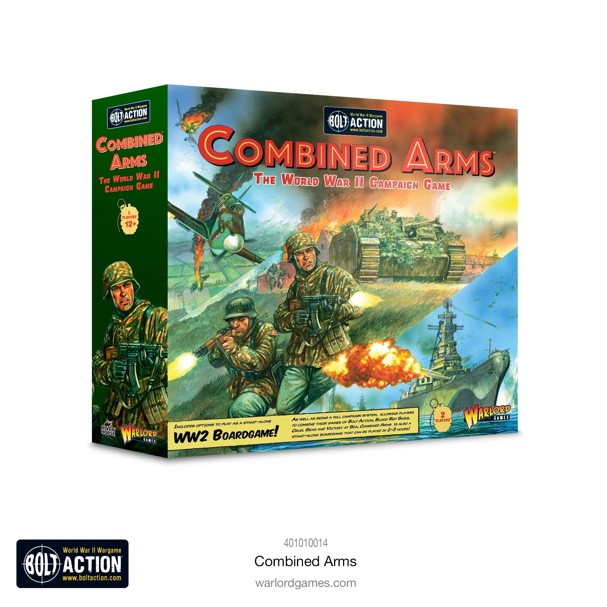 Bolt Action Combined Arms The World War II Campaign Game - Warlord Games