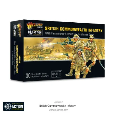 Bolt Action: British - British Commonwealth Infantry