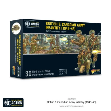 Bolt Action: British - British & Canadian Army Infantry (1943-45)