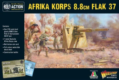 Bolt Action: Germans - Afrika Korps 8.8cm Flak 37