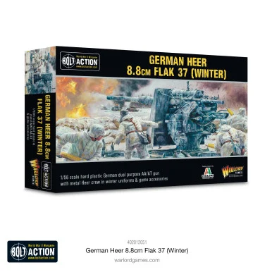 Bolt Action: Germans - Heer (Winter) 8.8cm Flak 37