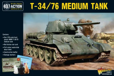 Bolt Action: Soviets - T34/76 Medium Tank