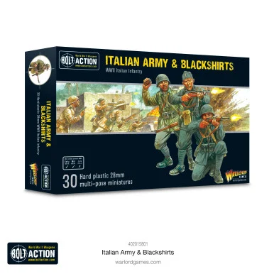 Bolt Action: Italians - Italian Army & Blackshirts
