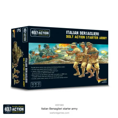 Bolt Action: Italians - Italian Bersaglieri starter army