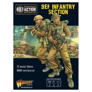 Bolt Action: British - BEF Infantry Section
