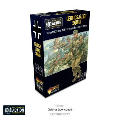 Bolt Action: Germans - Gebirgsjager squad