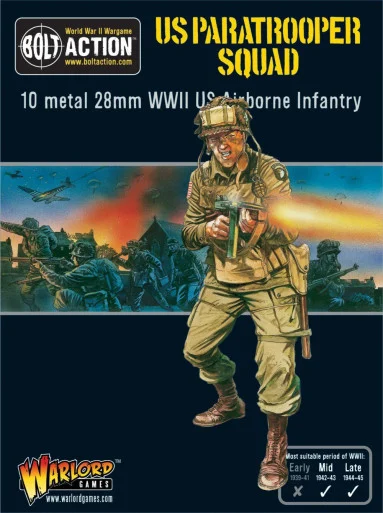 Bolt Action: Americans - US Paratrooper Squad