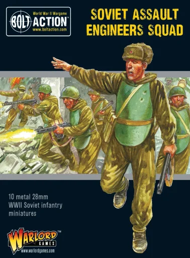 Bolt Action: Soviets - Soviet Assault Engineers Squad