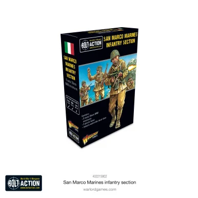 Bolt Action: Italians - San Marco Marines Infantry Section