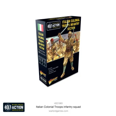Bolt Action: Italians - Italian Colonial Troops Infantry squad