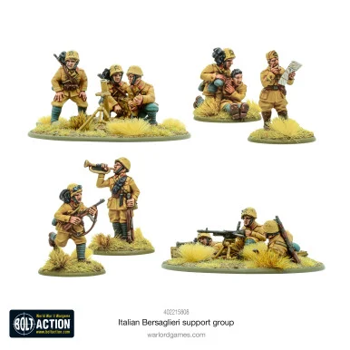 Bolt Action: Italians - Italian Bersaglieri support group