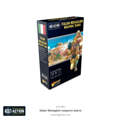 Bolt Action: Italians - Bersaglieri Weapons Teams