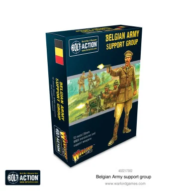 Bolt Action: Belgians - Belgian Army Support Group