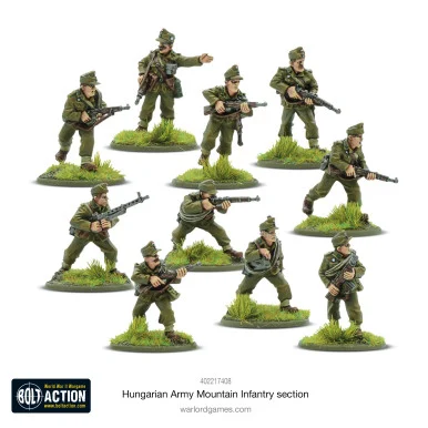 Bolt Action: Hungarians - Mountain Infantry Section