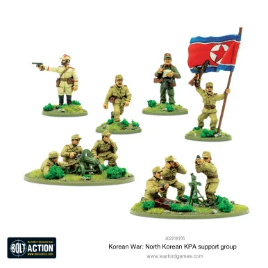 Bolt Action: Korean War - North Korean KPA support group