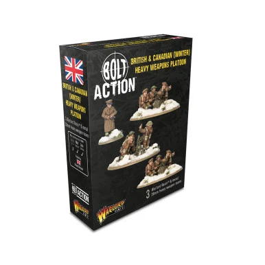 Bolt Action: British - British & Canadian Heavy Weapons Platoon (Winter)