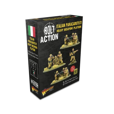 Bolt Action: Italians - Paracadutisti heavy weapons platoon
