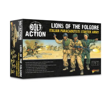 Bolt Action: Italians - Lions of the Folgore Italian Paracadutisti starter army