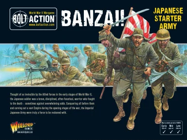 Bolt Action: Japanese - Banzai! Japanese Starter Army