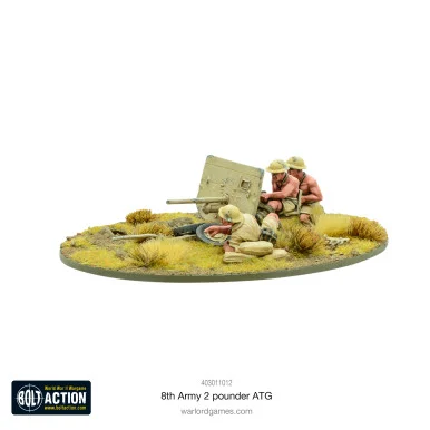 Bolt Action: British - 8th Army 2 pounder AT