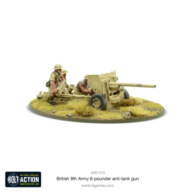 Bolt Action: British - 8th Army 6 pounder AT