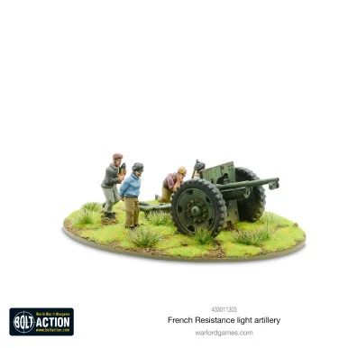 Bolt Action: French - French Resistance light artillery