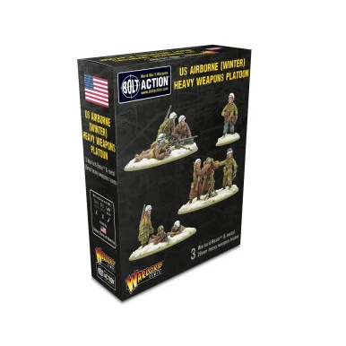 Bolt Action: Americans - US Airborne (Winter) Heavy Weapons Platoon