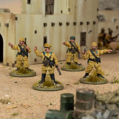 Bolt Action: Italians - Paracadutisti platoon commanders