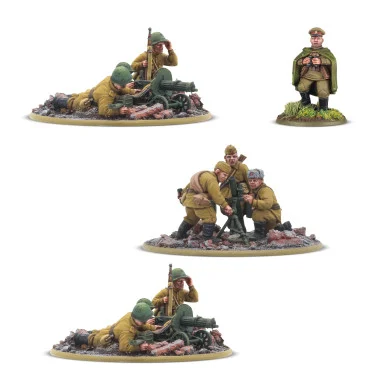 Bolt Action: Soviets - Infantry Heavy Weapons Platoon