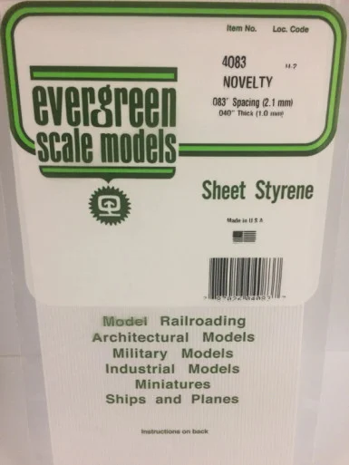 4083 - NOVELTY STYRENE PLASTIC .083"