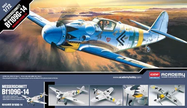 Academy Models 12454 Messerschmitt Bf109G-14 1/72 Scale Model Kit