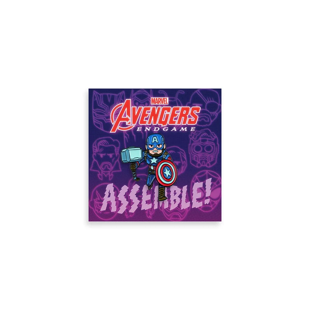 Captain America Enamel Pin - Dan Hipp