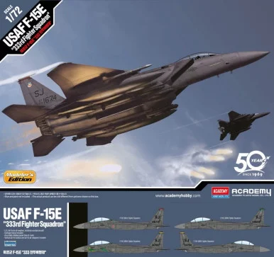 Academy Models 12550 F-15E 333rd Fighter Squadron 1/72 Scale Model Kit