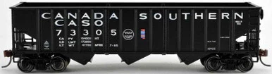 Bowser 41804 HO 70 Ton 14 Panel Hopper Canada Southern #74015 RTR - Bowser Manufacturing