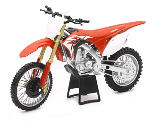 Honda CRF450R Dirt Bike Motorcycle Red and White 1/6 Diecast Model by New Ray