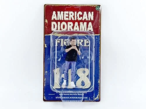 "Car Meet 1" Figurine VI for 1/18 Scale Models by American Diorama