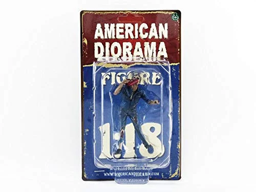Zombie Mechanic Figurine III for 1/18 Scale Models by American Diorama