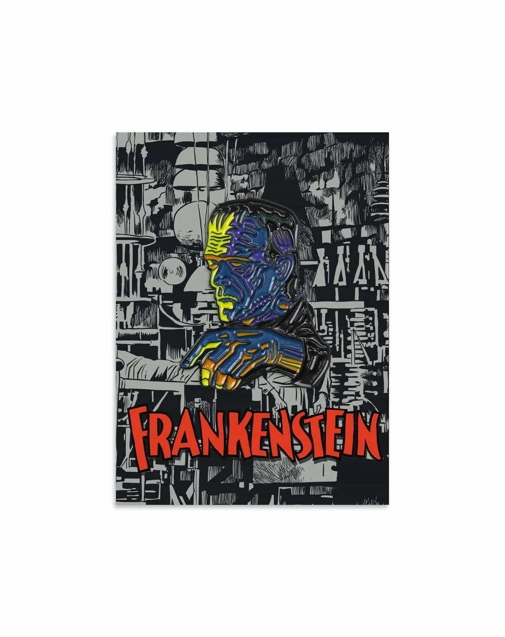 Frankenstein Enamel Pin - Francesco Francavilla