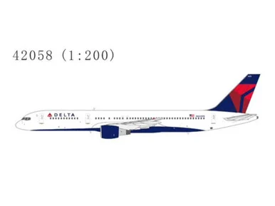 Delta Air Lines Boeing 757-200 Reg: N669DN 42058 Scale 1:200