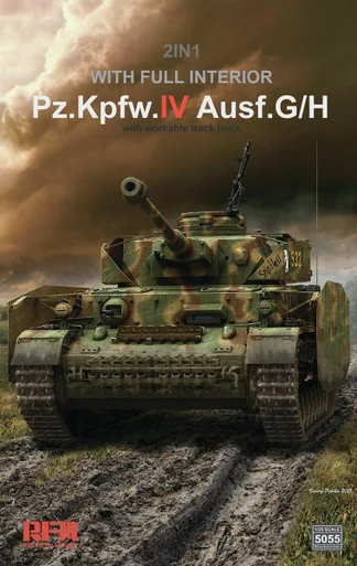 Rye FIeld Models 5055 Pz. Kpfw.IV Ausf.G/H full int. 1/35 - RyeField Models