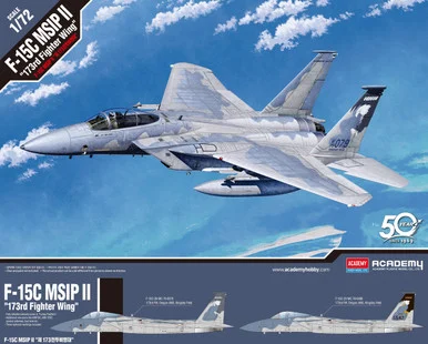 Academy Models 12506 F-15C MSIP II 173rd Fighter Wing 1/72 Scale Model Kit