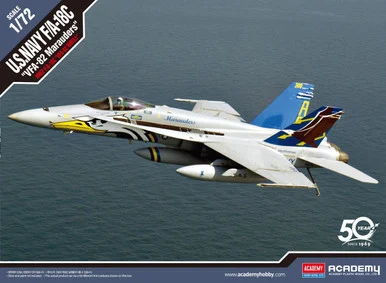Academy Models 12534 F/A-18C U.S. Navy VFA-82 Marauders 1/72 Scale Model Kit